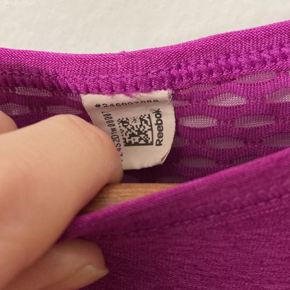 Reebok High Neck Racerback Tank With Mesh Back Detail - Picture 5 of 6